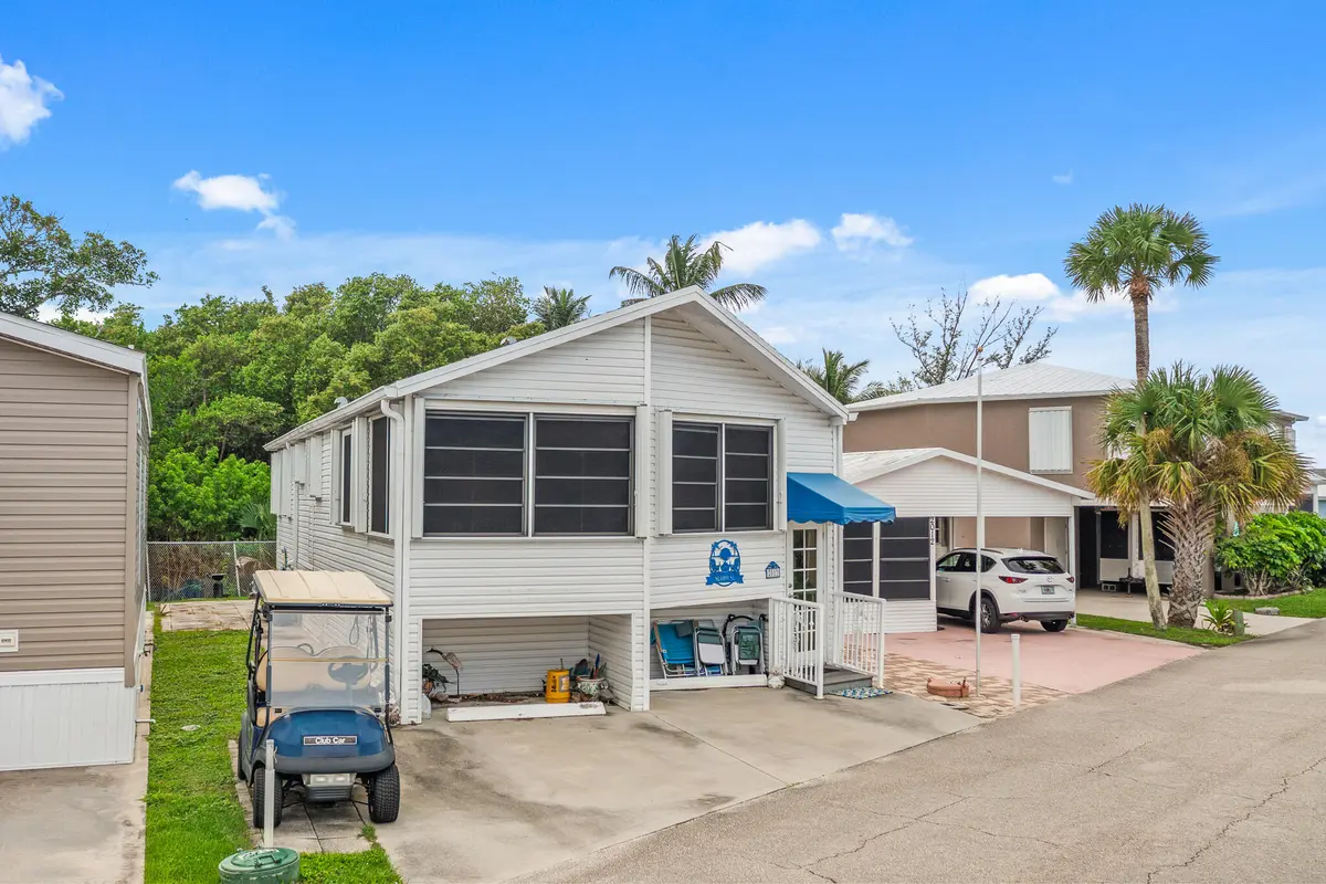 Front Elevation at 2013 Nettles Boulevard, Jensen Beach