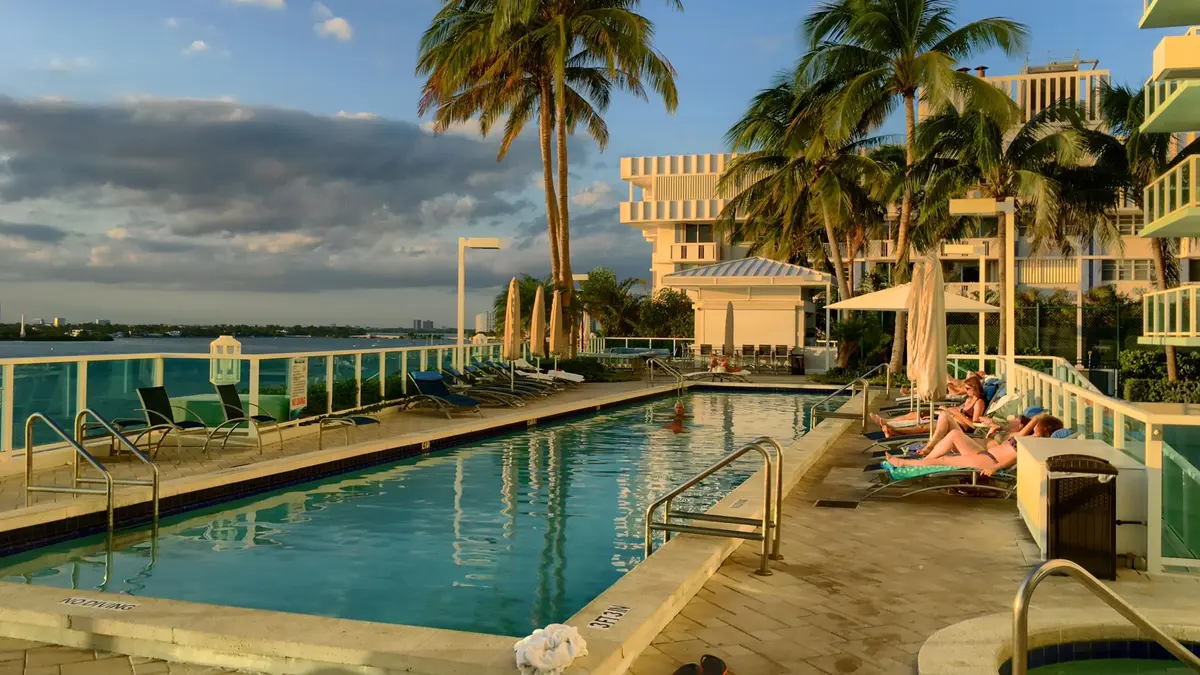 North pool at 650 West Avenue 2905, Miami Beach
