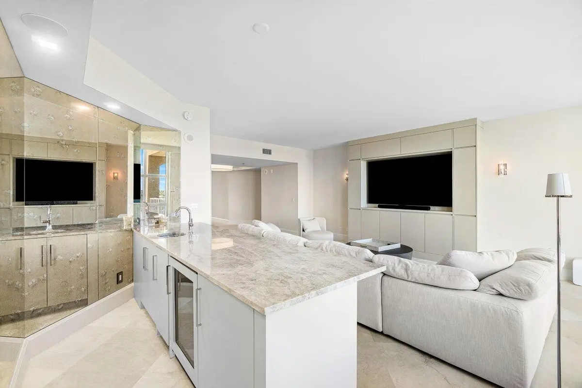 CUSTOM WET BAR at 3720 S Ocean Boulevard 603, Highland Beach