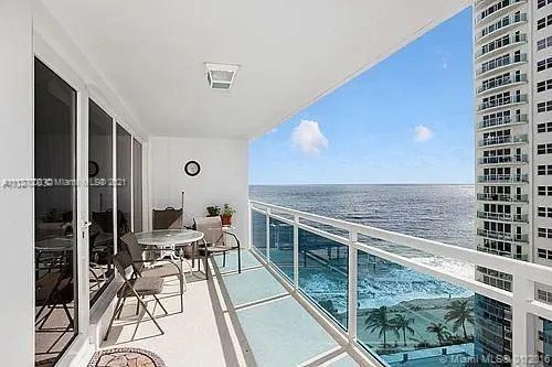 balcony at 3430 Galt Ocean Drive 1209, Fort Lauderdale