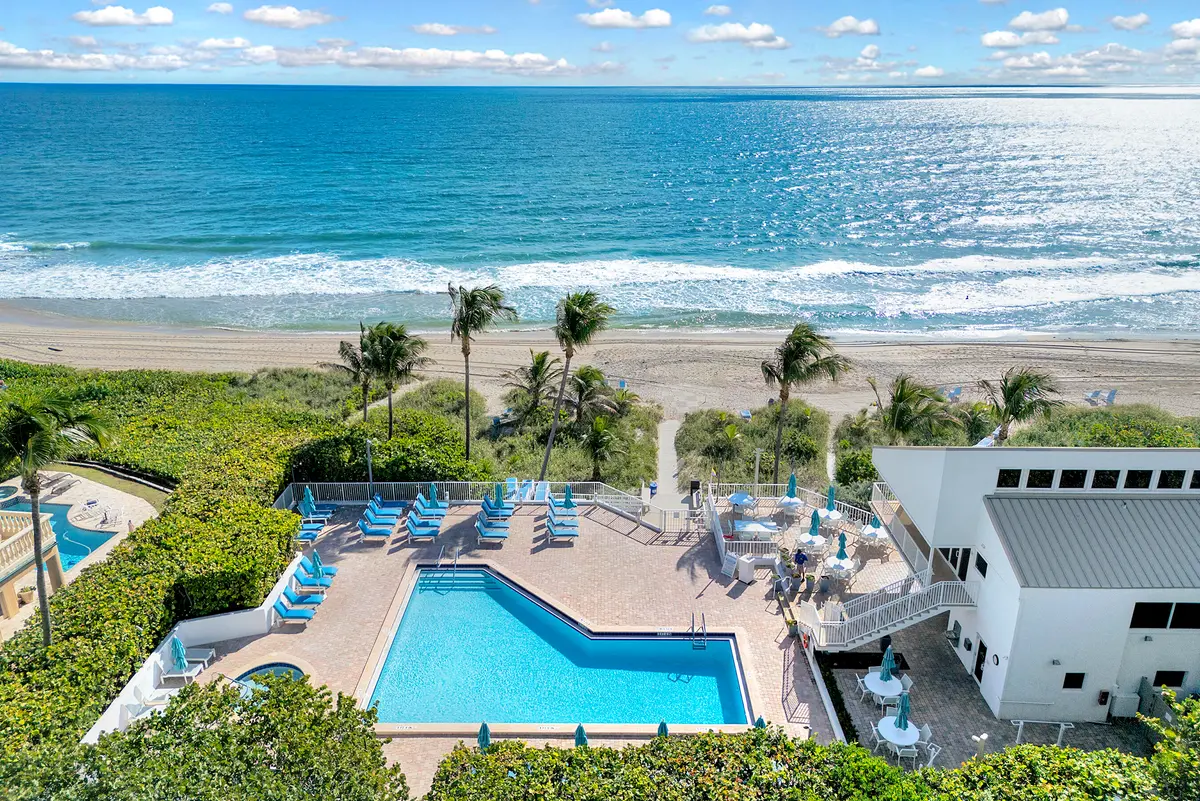 Beach front at 4746 S Ocean Boulevard 6, Highland Beach