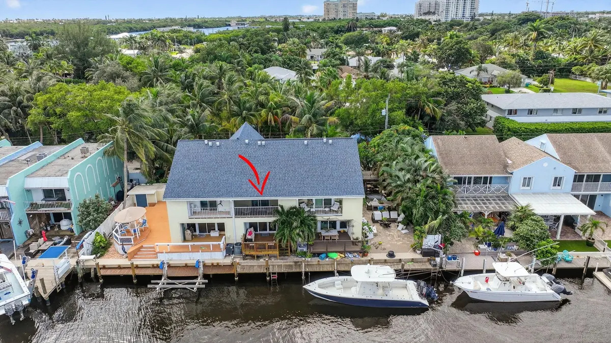 Canal at 732 Rider Road, Boynton Beach