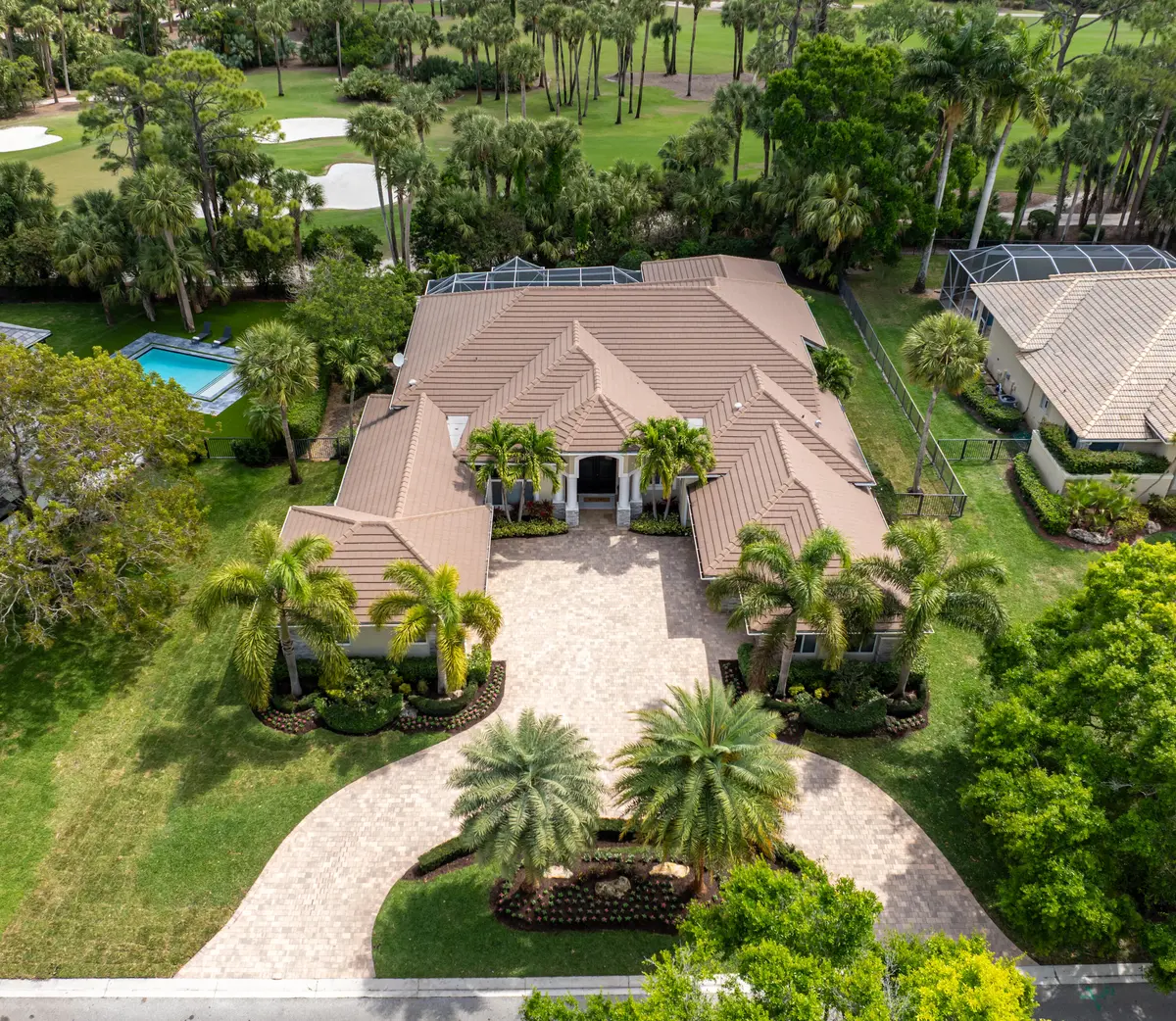 Aerial View at 1209 Breakers West Boulevard, West Palm Beach