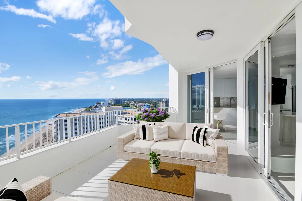 Balcony at 550 S Ocean Boulevard Ph06, Boca Raton