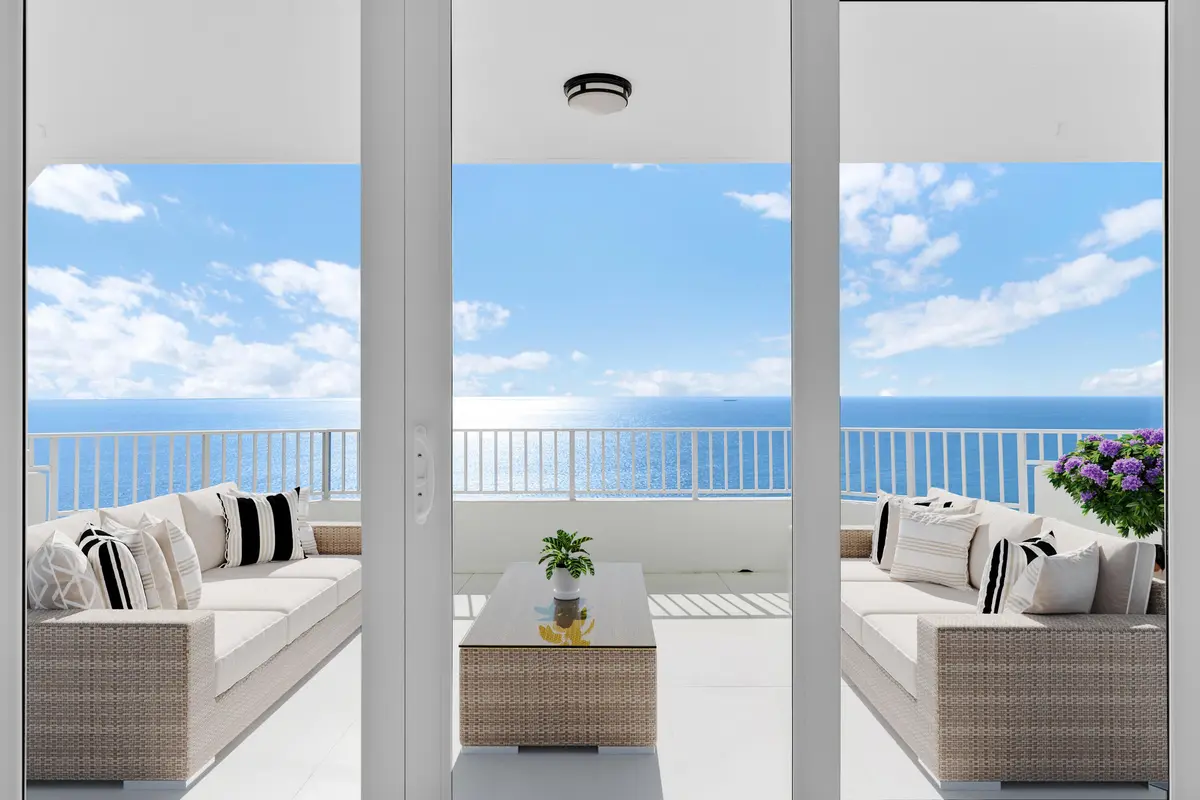 Balcony at 550 S Ocean Boulevard Ph06, Boca Raton