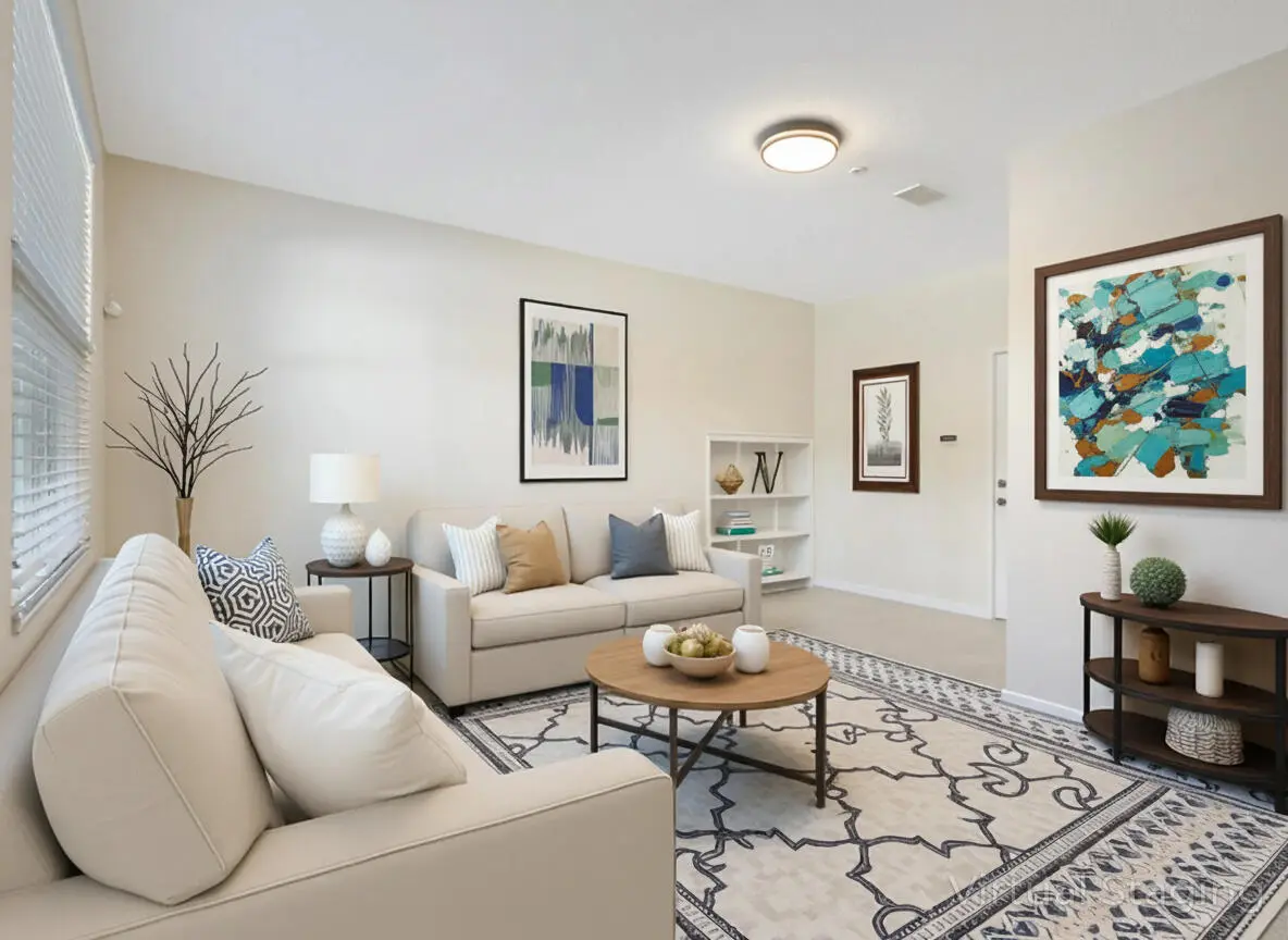 Living Staged at 1247 Via De Fossi, Boynton Beach