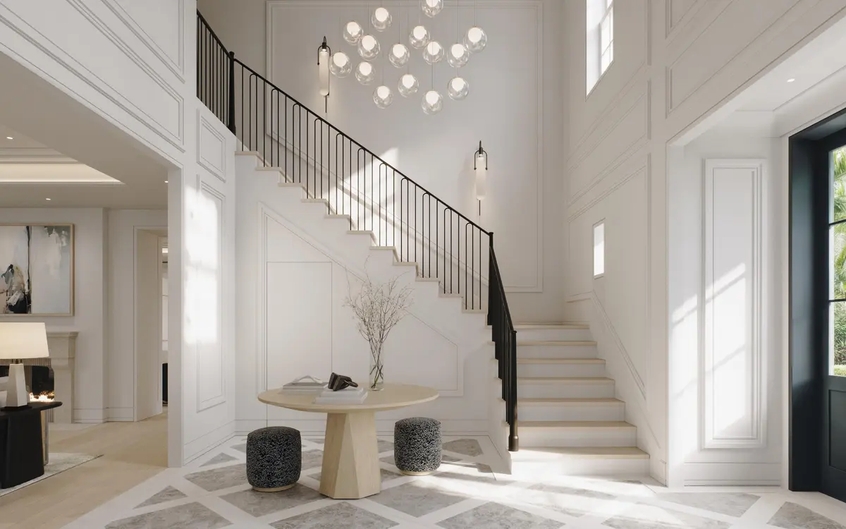 Foyer at 124 Cocoanut Row, Palm Beach