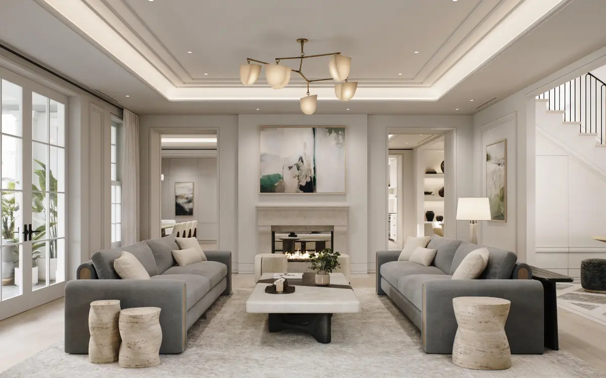 Sitting Room at 124 Cocoanut Row, Palm Beach