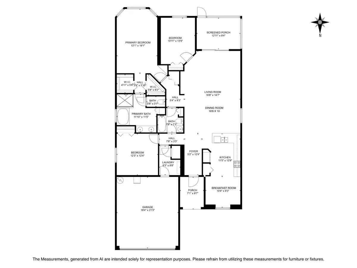6227Thames FlrPlan at 6227 Thames Place, Vero Beach
