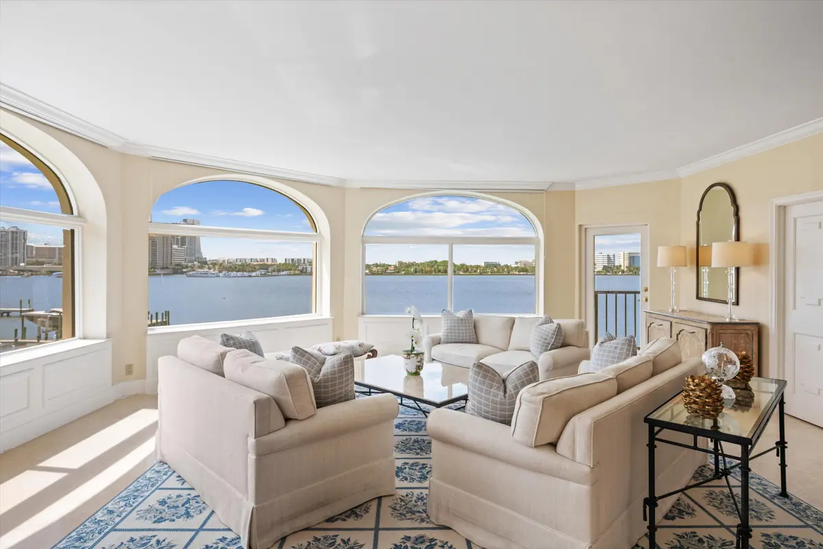 Living Room at 200 Bradley Place 303, Palm Beach