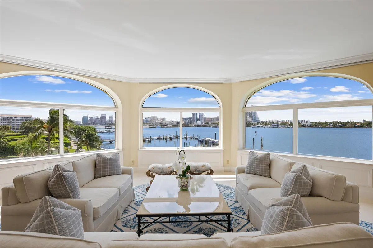 Living Room at 200 Bradley Place 303, Palm Beach