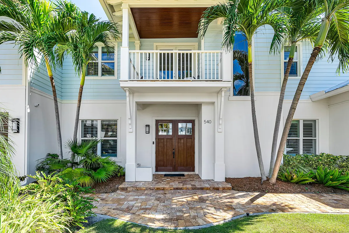 2 Front Door at 540 NE Spanish Trail, Boca Raton