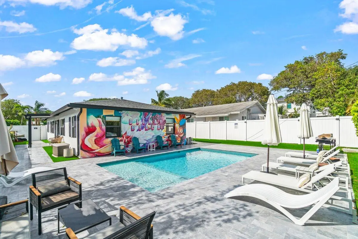 pool at 217 NE 11th Street 217-219, Delray Beach