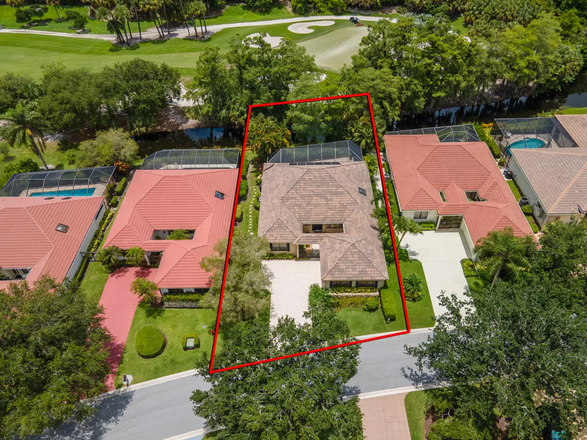 Aerial View at 1797 Gulfstream Way, West Palm Beach