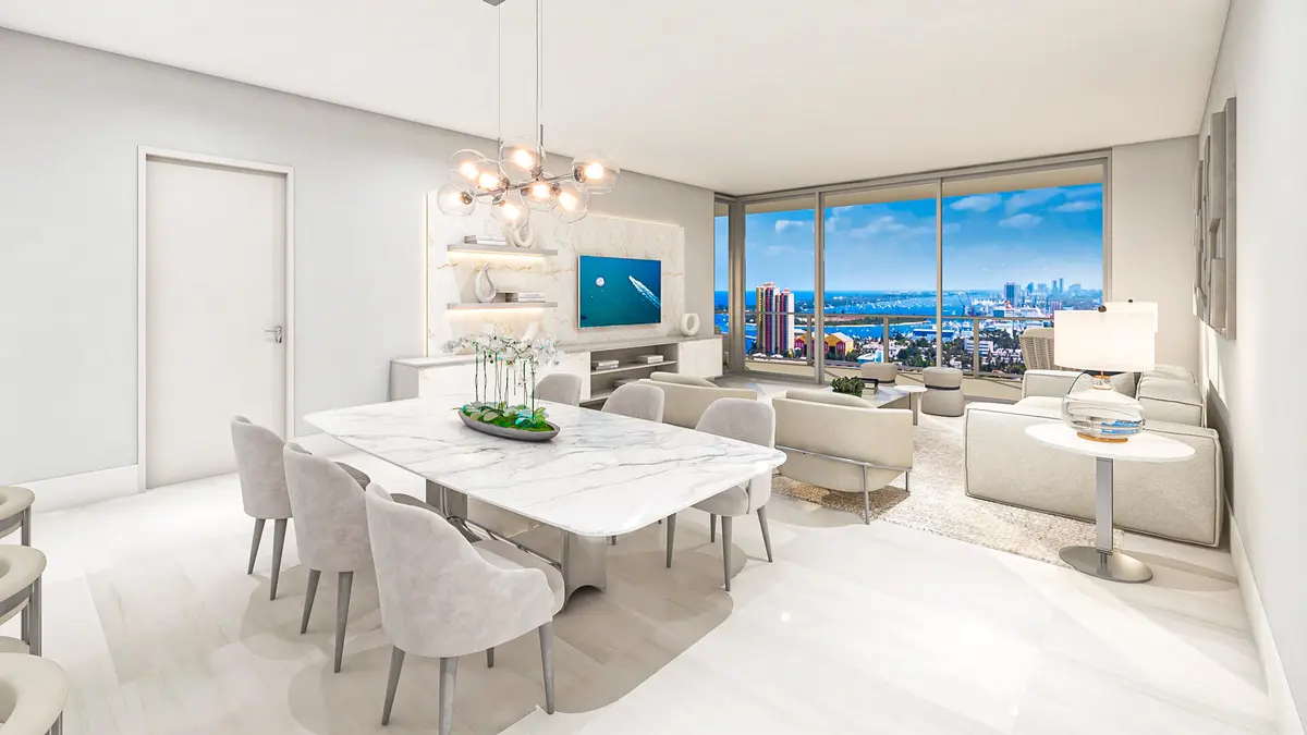 GREAT ROOM at 220 Lake Shore Drive 1215, Lake Park