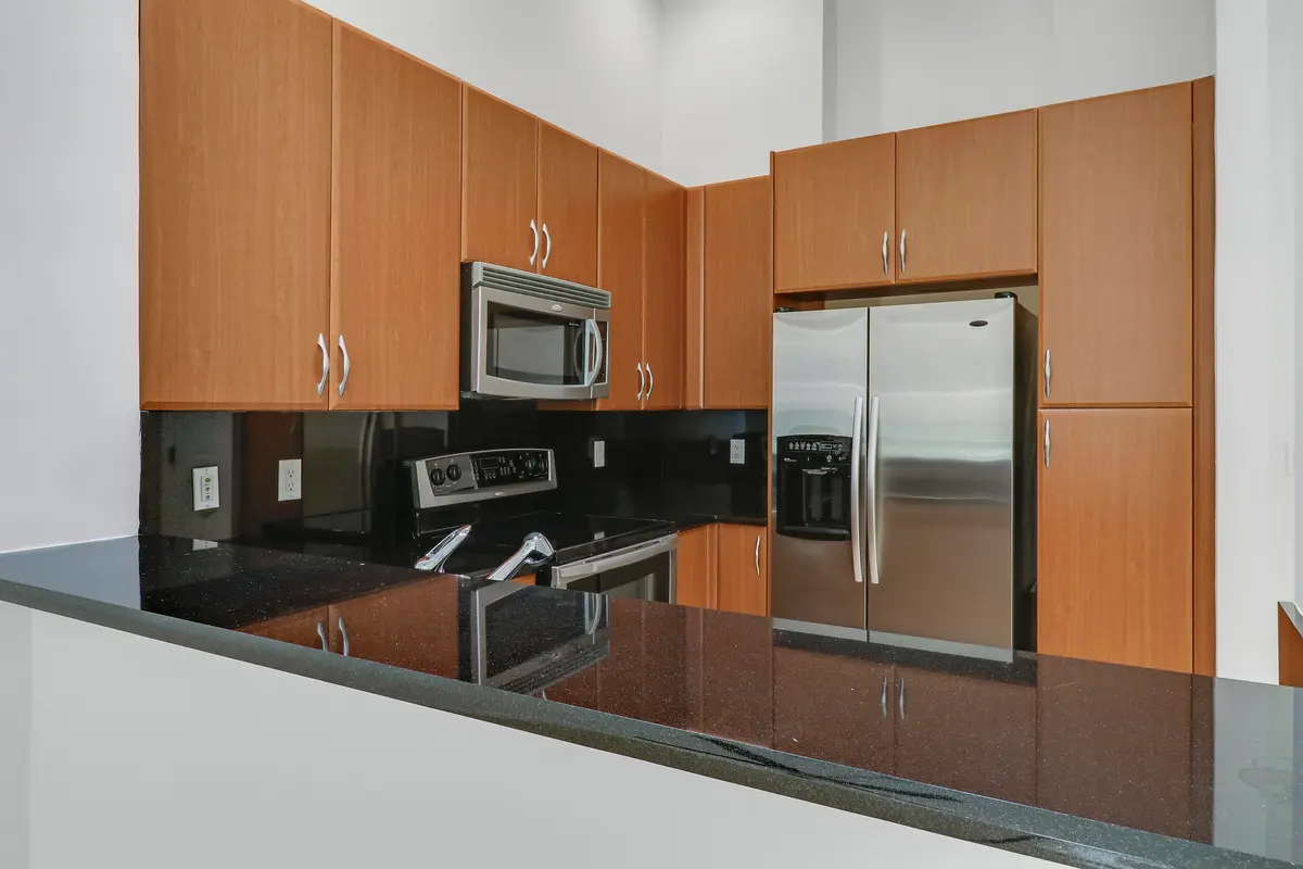 Kitchen at 701 S Olive Avenue 307, West Palm Beach