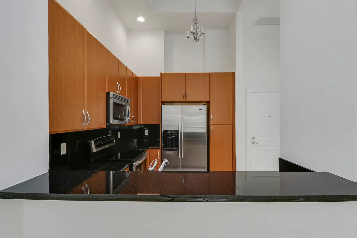 Kitchen at 701 S Olive Avenue 307, West Palm Beach