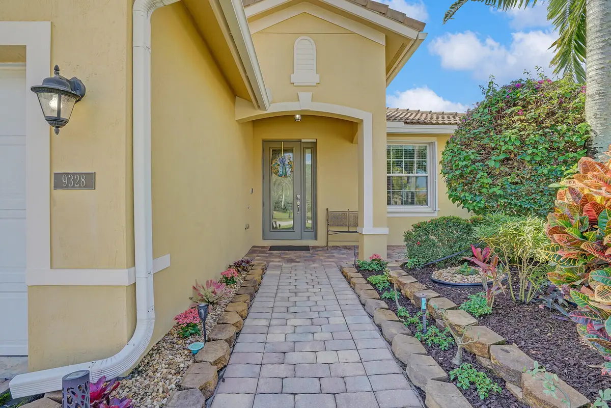 Front Entrance at 9328 Silent Oak Circle, West Palm Beach
