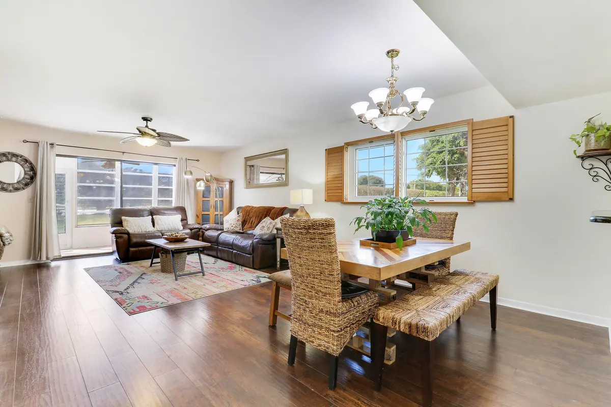 Living/Dining at 1700 Dover Road 106a, Delray Beach