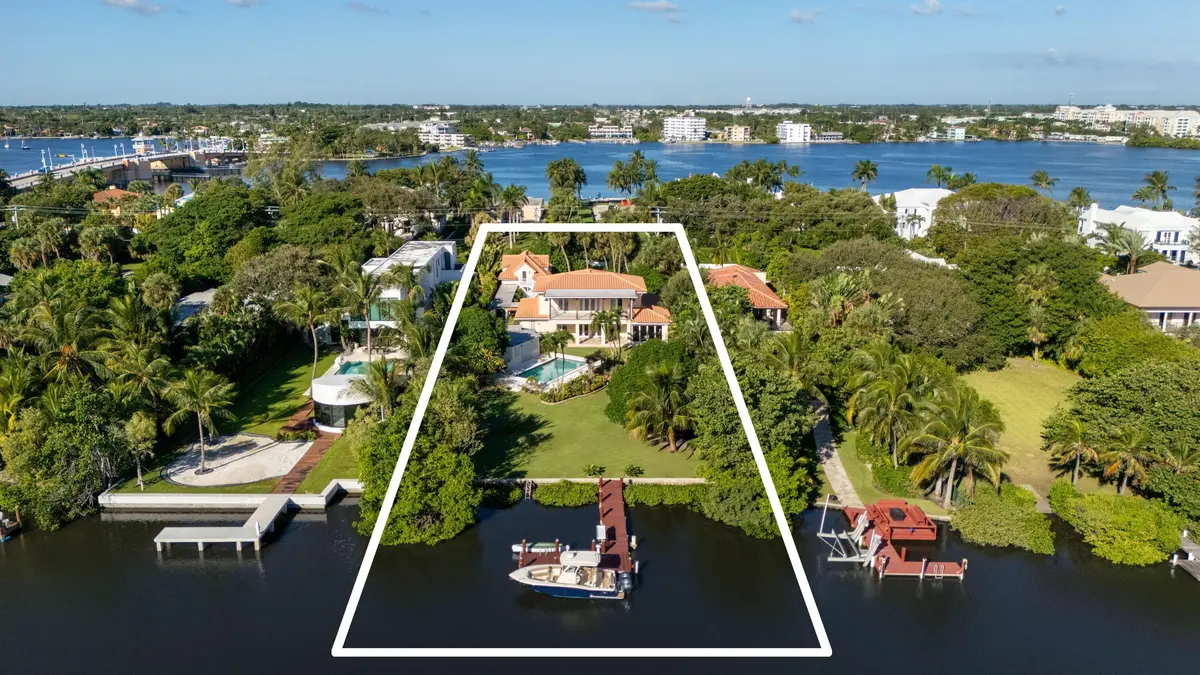 other aerial at 310 N Atlantic Drive, Lantana