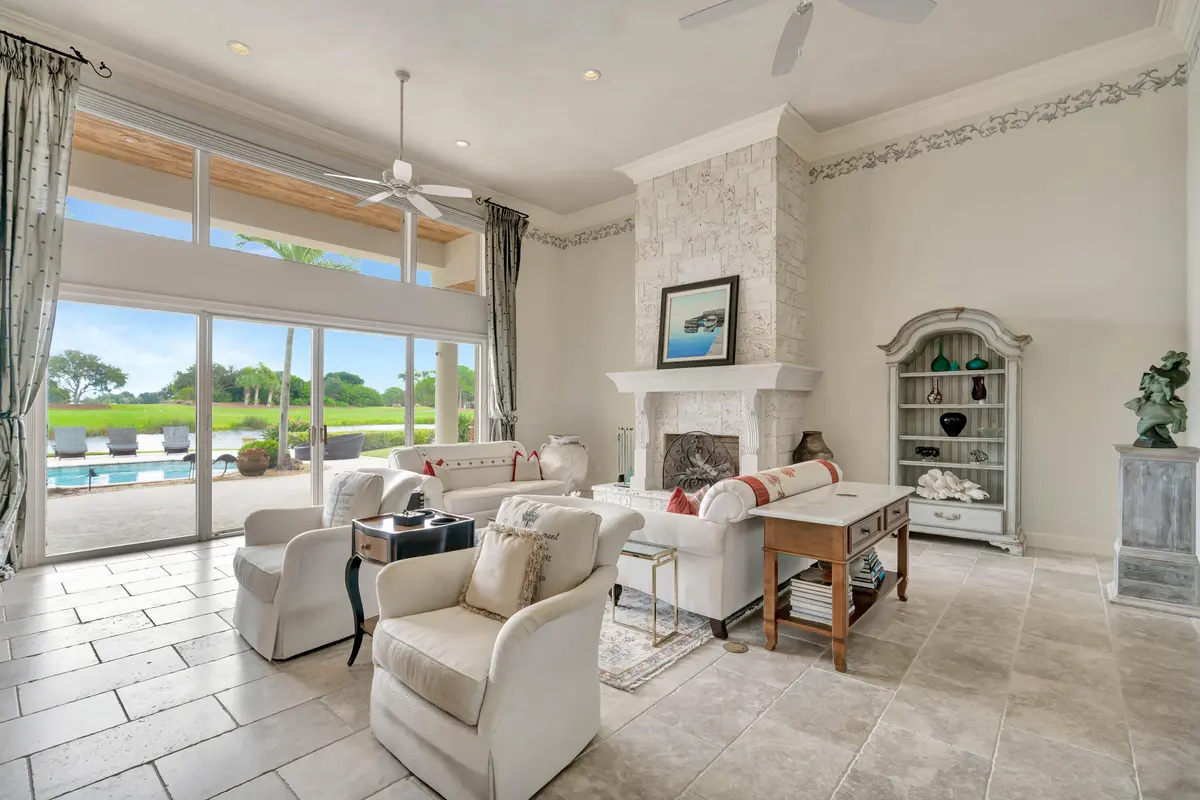 Jerusalem Stone Floors at 266 Locha Drive, Jupiter