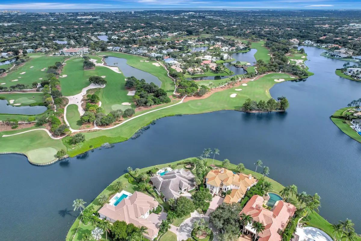 Water & Golf Views at 266 Locha Drive, Jupiter