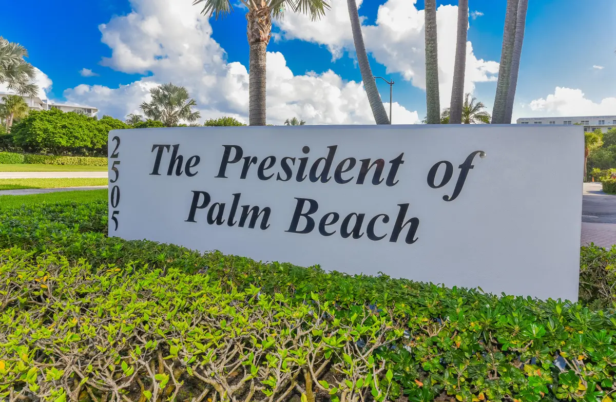 The President of Palm Beach at 2505 S Ocean Boulevard 411, Palm Beach