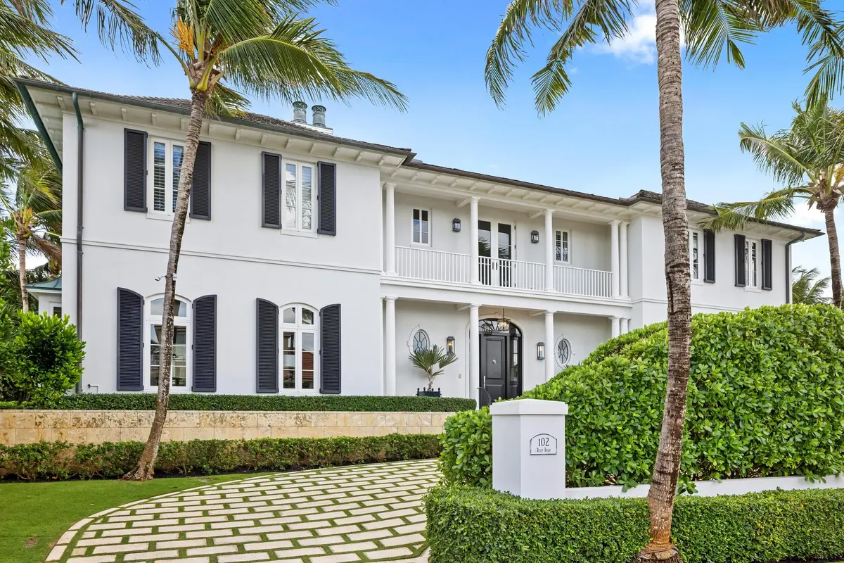 Front at 102 Reef Road, Palm Beach