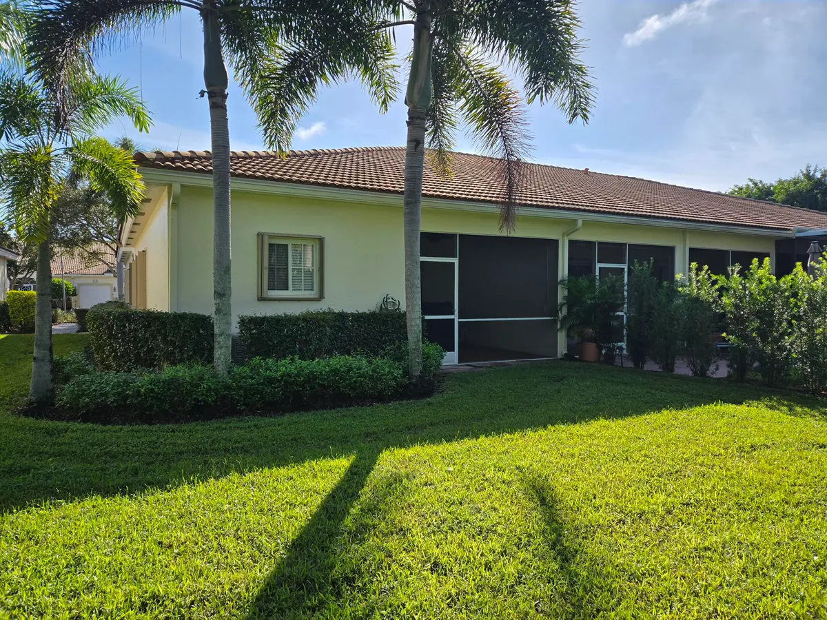 Rear View at 2297 Windjammer Way, West Palm Beach