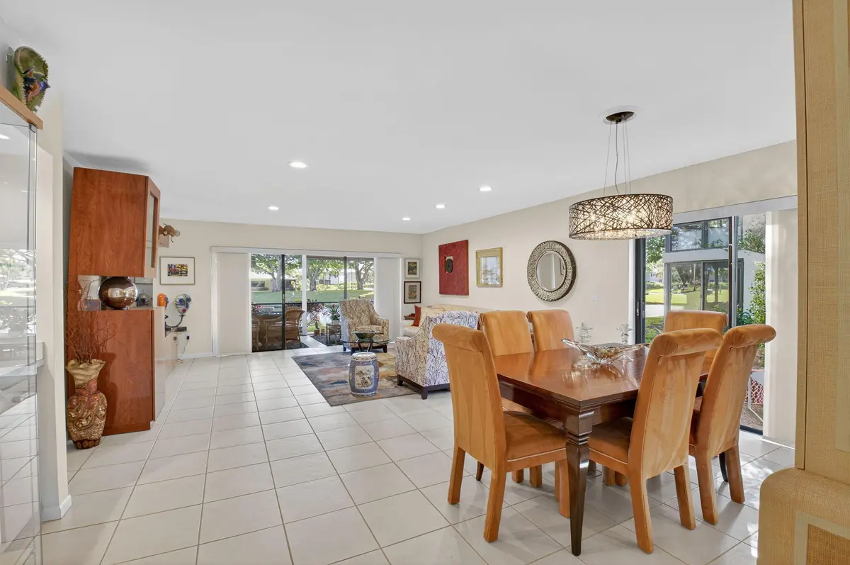 Dining Room at 3 Westgate Lane C, Boynton Beach