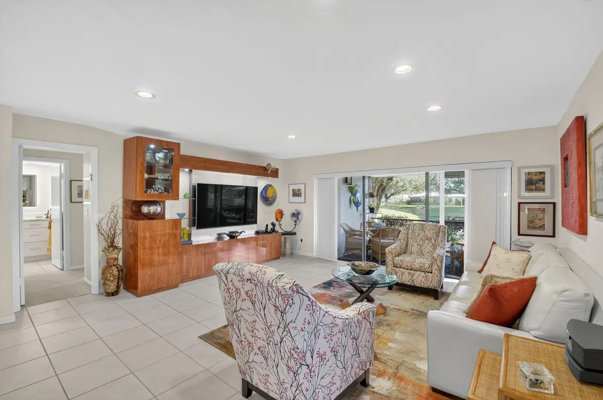 Living Room at 3 Westgate Lane C, Boynton Beach