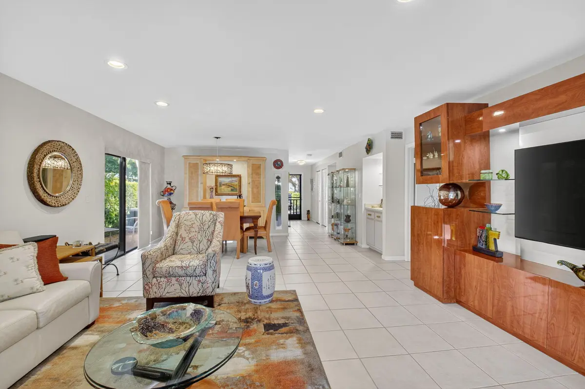 Living Room at 3 Westgate Lane C, Boynton Beach