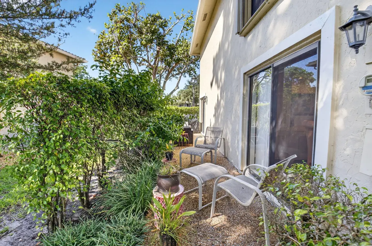 Side Patio at 3 Westgate Lane C, Boynton Beach