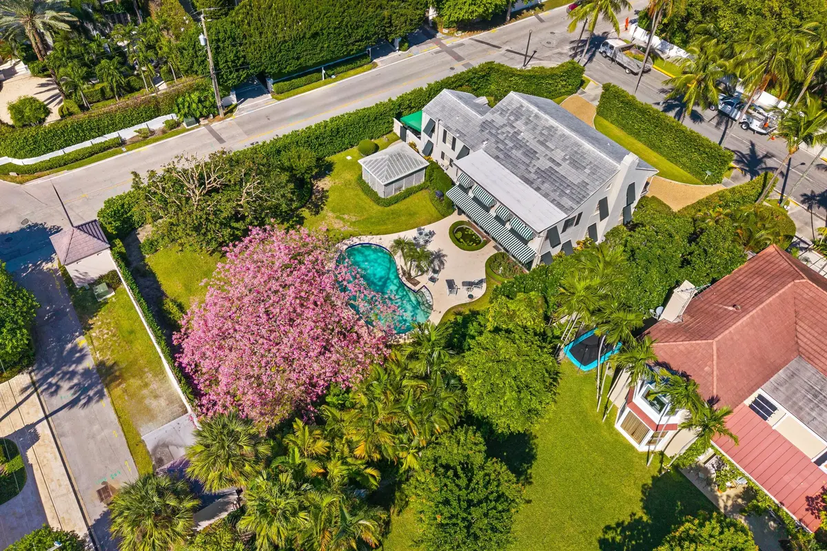 Aerial at 334 Barton Avenue, Palm Beach