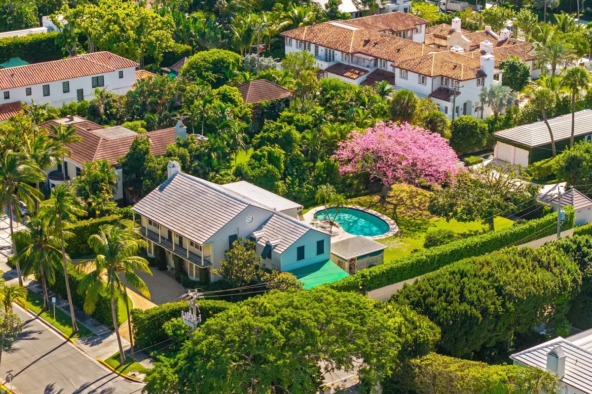 Aerial at 334 Barton Avenue, Palm Beach