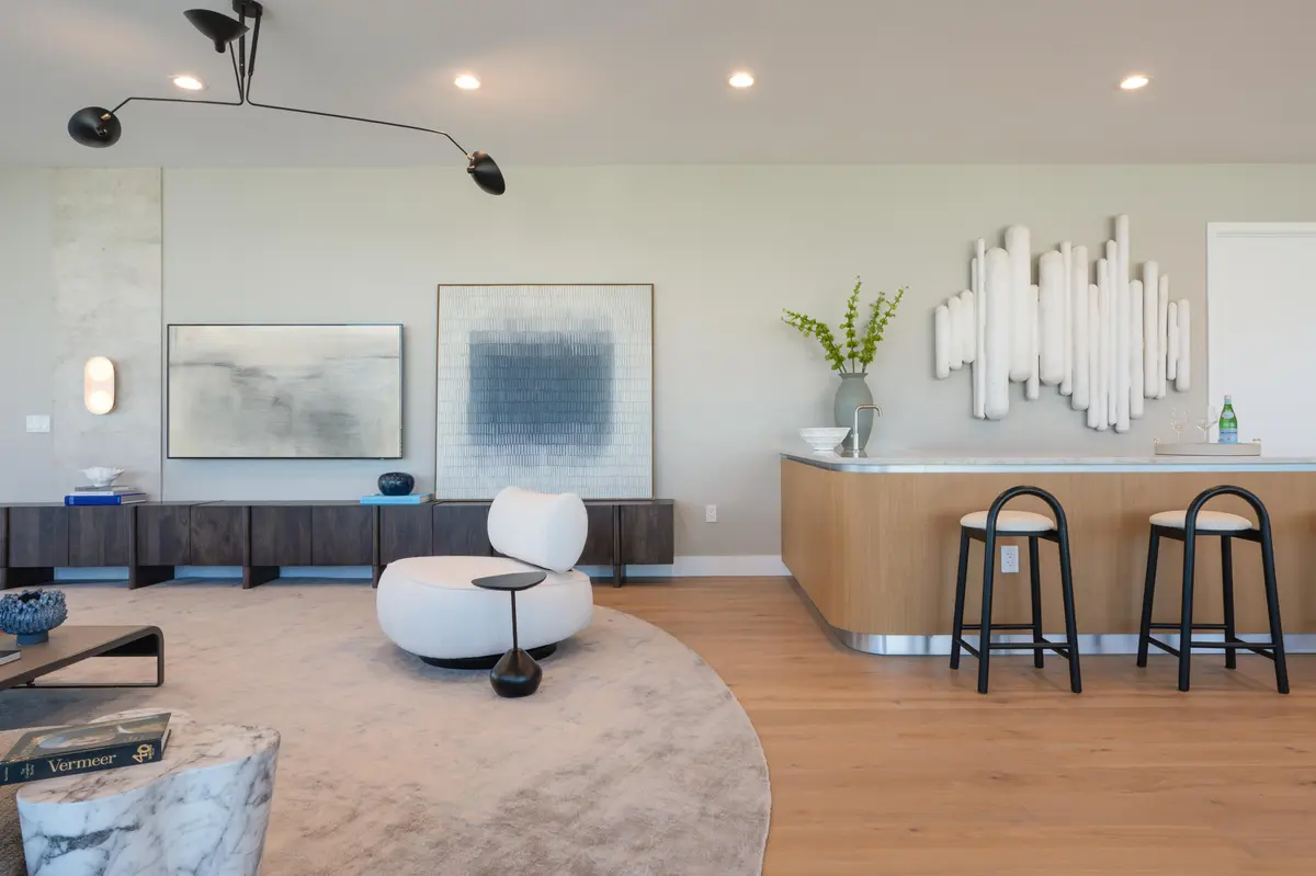 Living/Bar Area at 1333 S Flagler Drive 1201, West Palm Beach