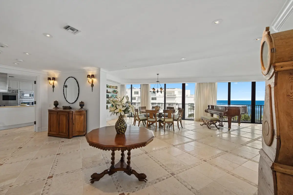 Foyer at 150 N Ocean Boulevard Ph 3, Palm Beach