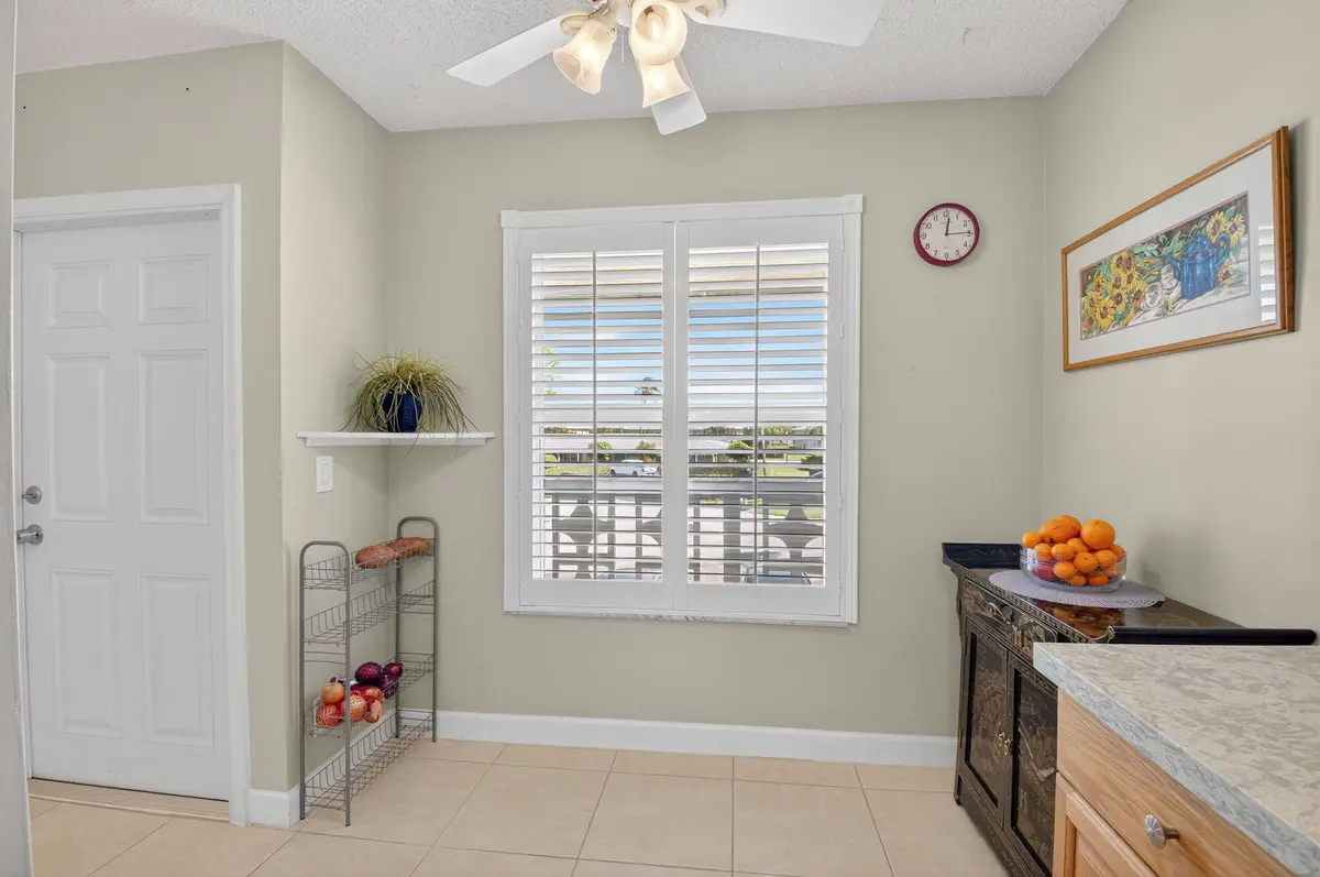 BREAKFAST AREA/ ENTRY at 1141 Violet Terrace 202, Delray Beach