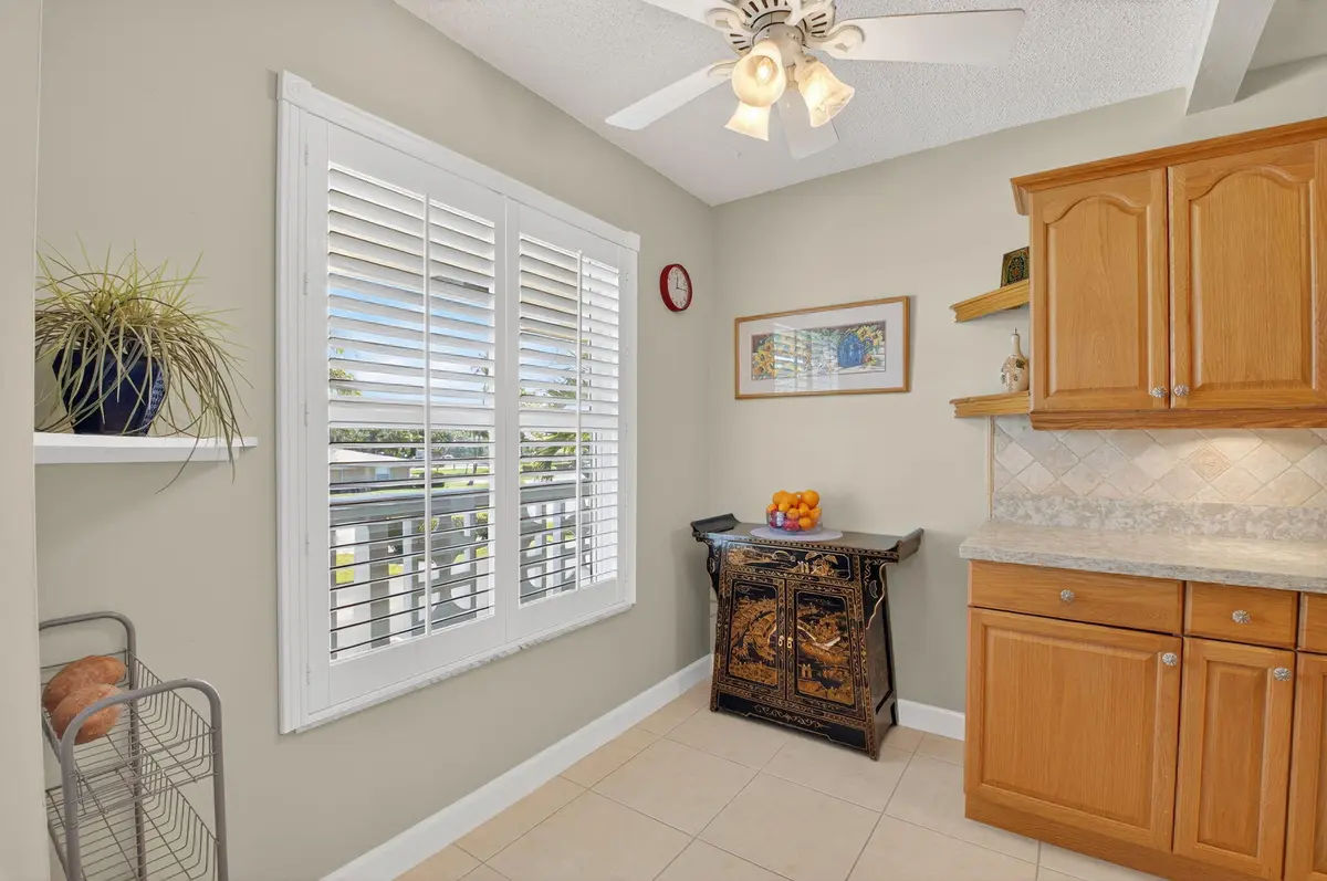 BREAKFAST AREA at 1141 Violet Terrace 202, Delray Beach