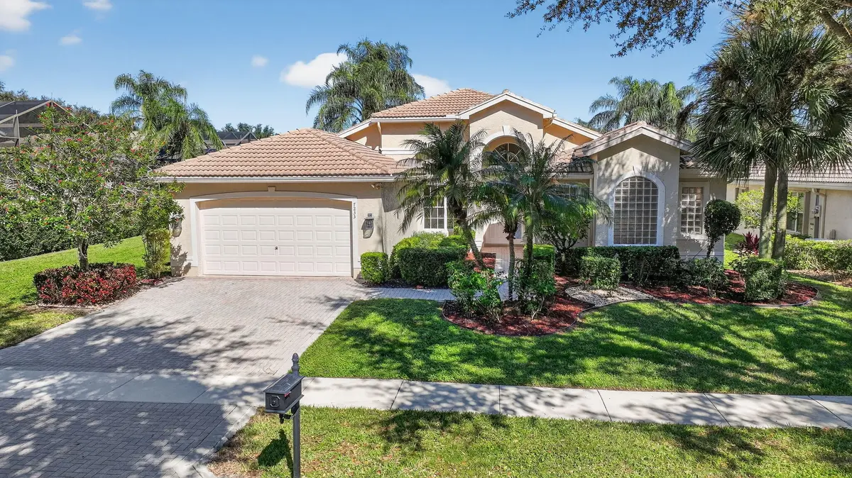 FRONT OF HOUSE at 7233 Francisco Bend Drive, Delray Beach
