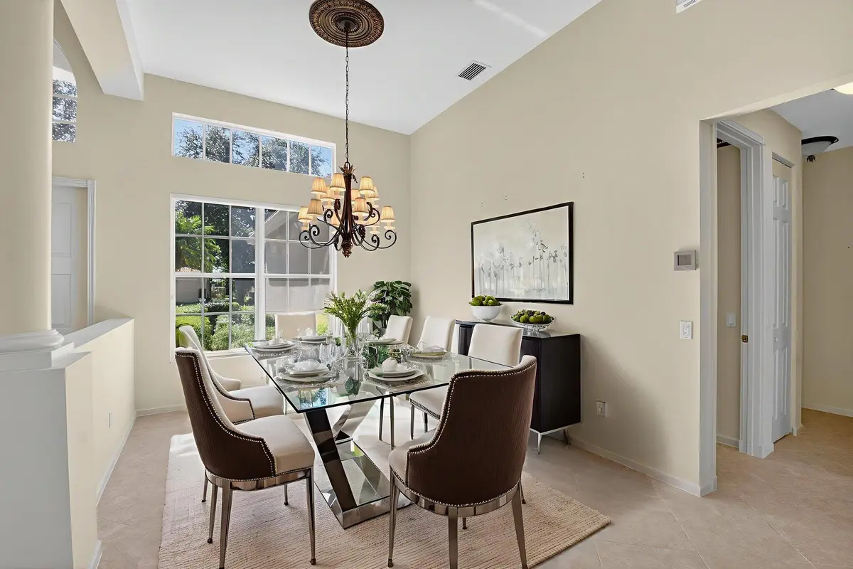 DINING ROOM VIRTUAL at 7233 Francisco Bend Drive, Delray Beach