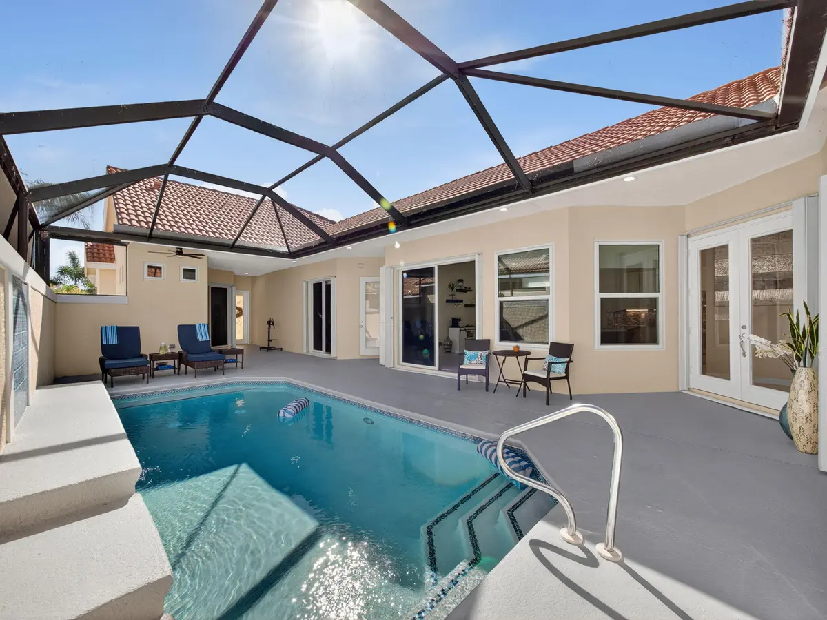 Courtyard Pool at 862 SW Munjack Circle, Port St. Lucie