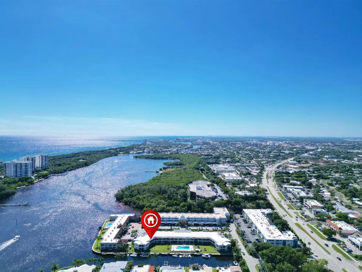 Panoramic to South at 701 NE Harbour Terrace 2140, Boca Raton