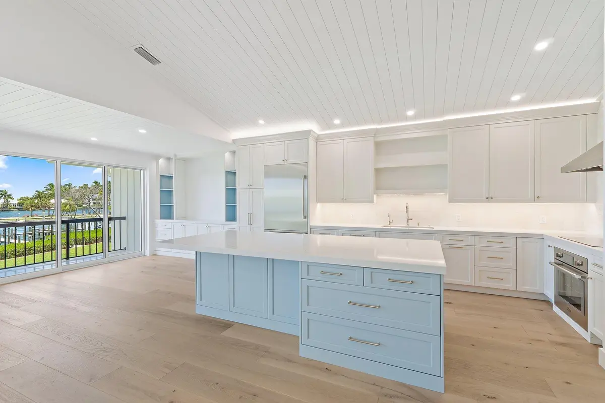 Kitchen at 851 Saturn Street #F, Jupiter
