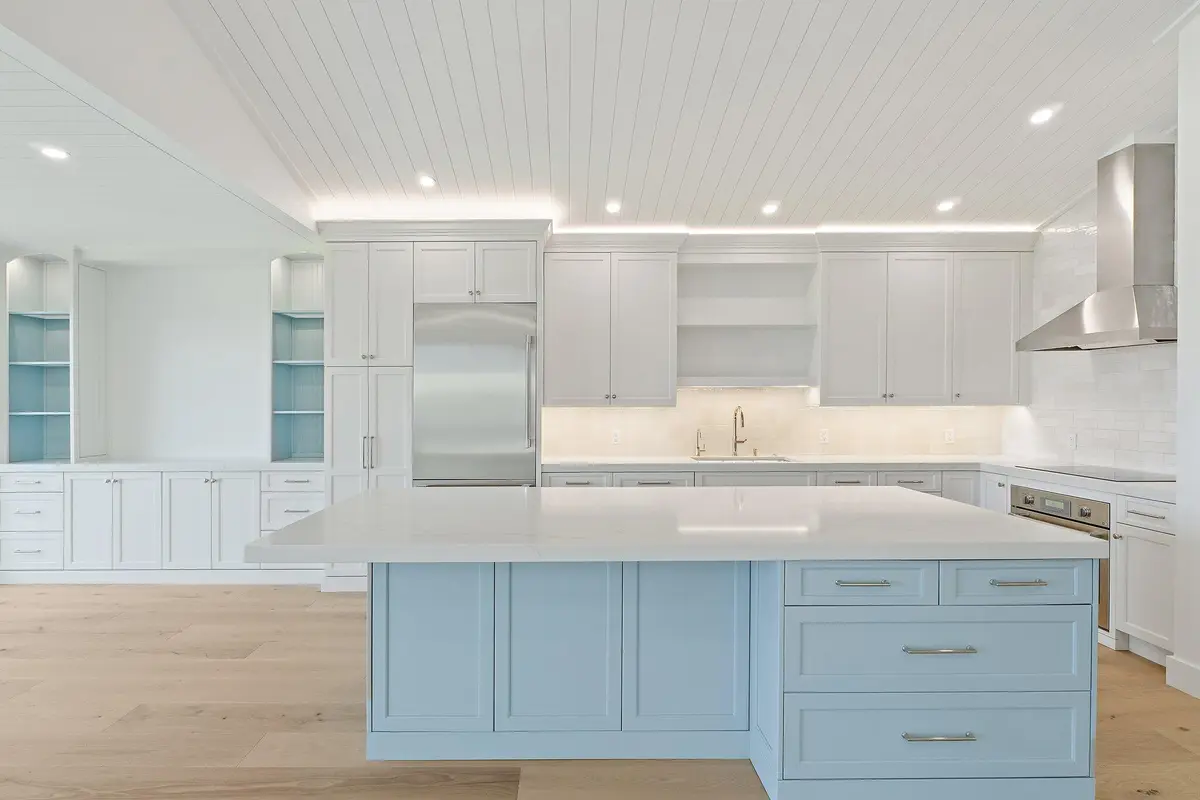 Kitchen at 851 Saturn Street #F, Jupiter