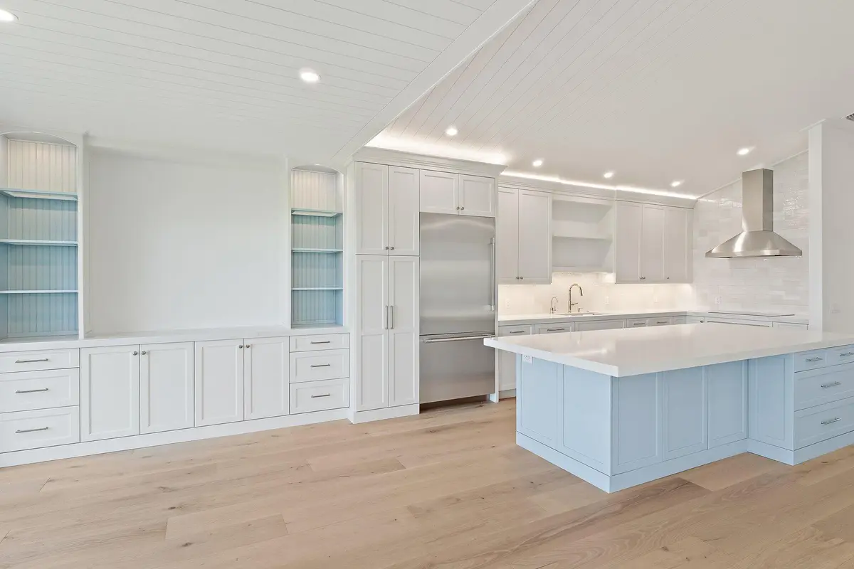 Kitchen at 851 Saturn Street #F, Jupiter