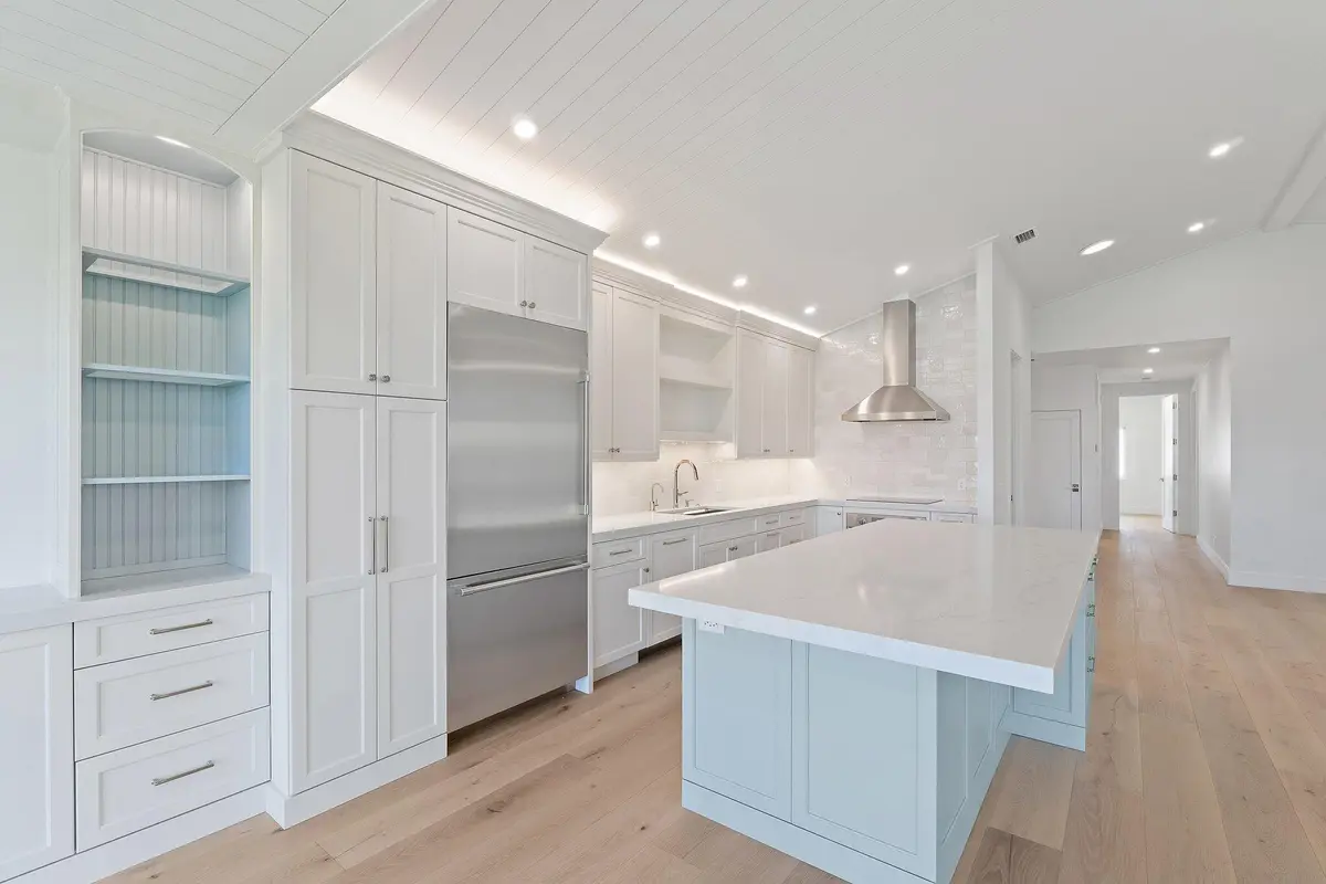 Kitchen at 851 Saturn Street #F, Jupiter