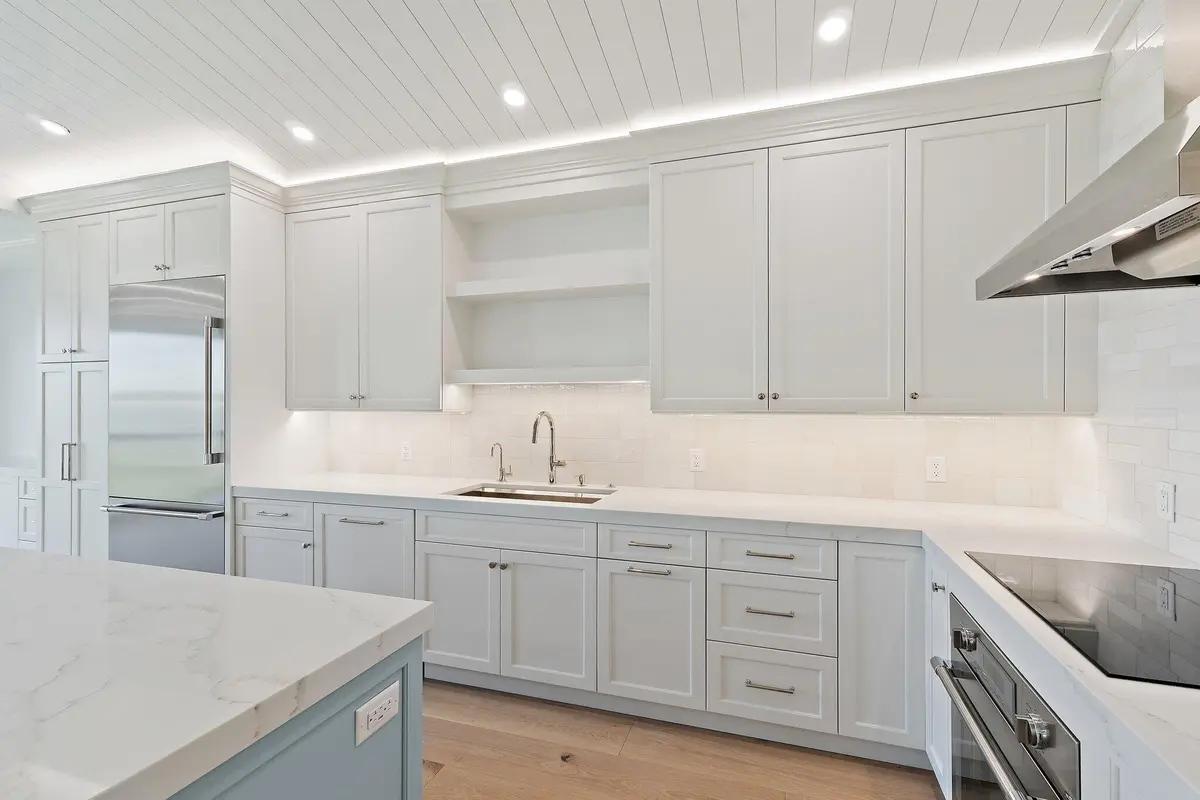 Kitchen at 851 Saturn Street #F, Jupiter