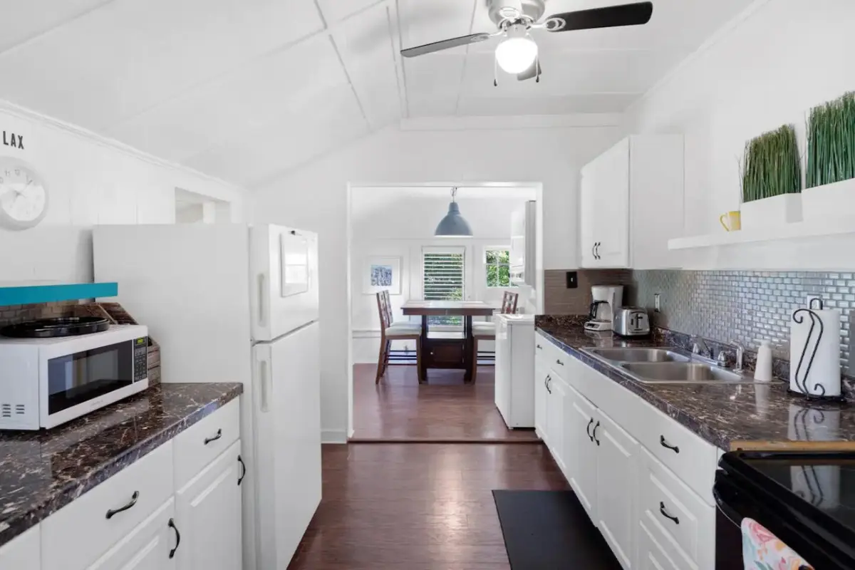 upstairs -kitchen at 204 S M Street Upstairs Unit, Lake Worth Beach