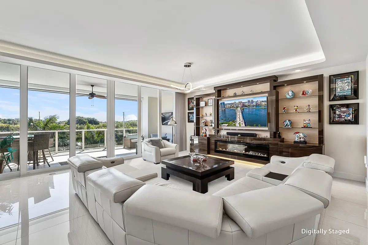 Living Room at 2720 Donald Ross Road 406, Palm Beach Gardens